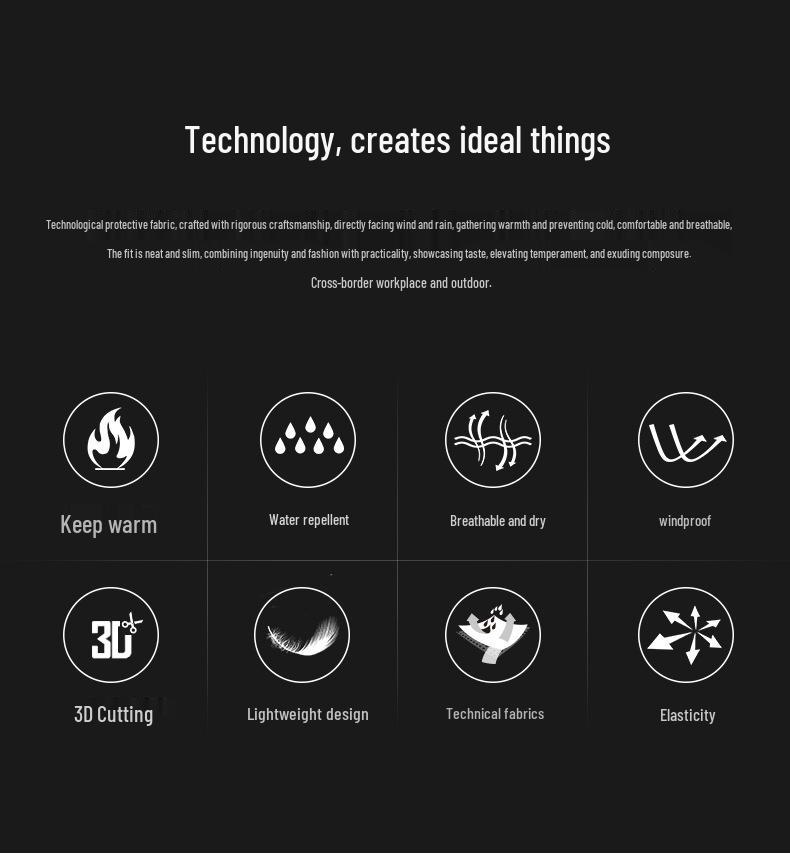 Men's Outdoor Windproof Ski Pants: Winter Fleece-Lined, Cold-Proof, Multi-Pocket Softshell for Mountaineering