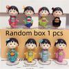 New Products In Stock Anime Meatballs Kimono Blind Box Girl'S Handmade Desktop Decoration A Holiday Surprise Gift For Fans