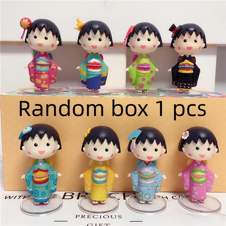 New Products In Stock Anime Meatballs Kimono Blind Box Girl'S Handmade Desktop Decoration A Holiday Surprise Gift For Fans