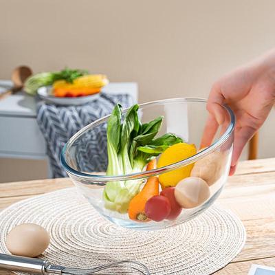 Wutuo Transparent Glass Mixing Bowl Set