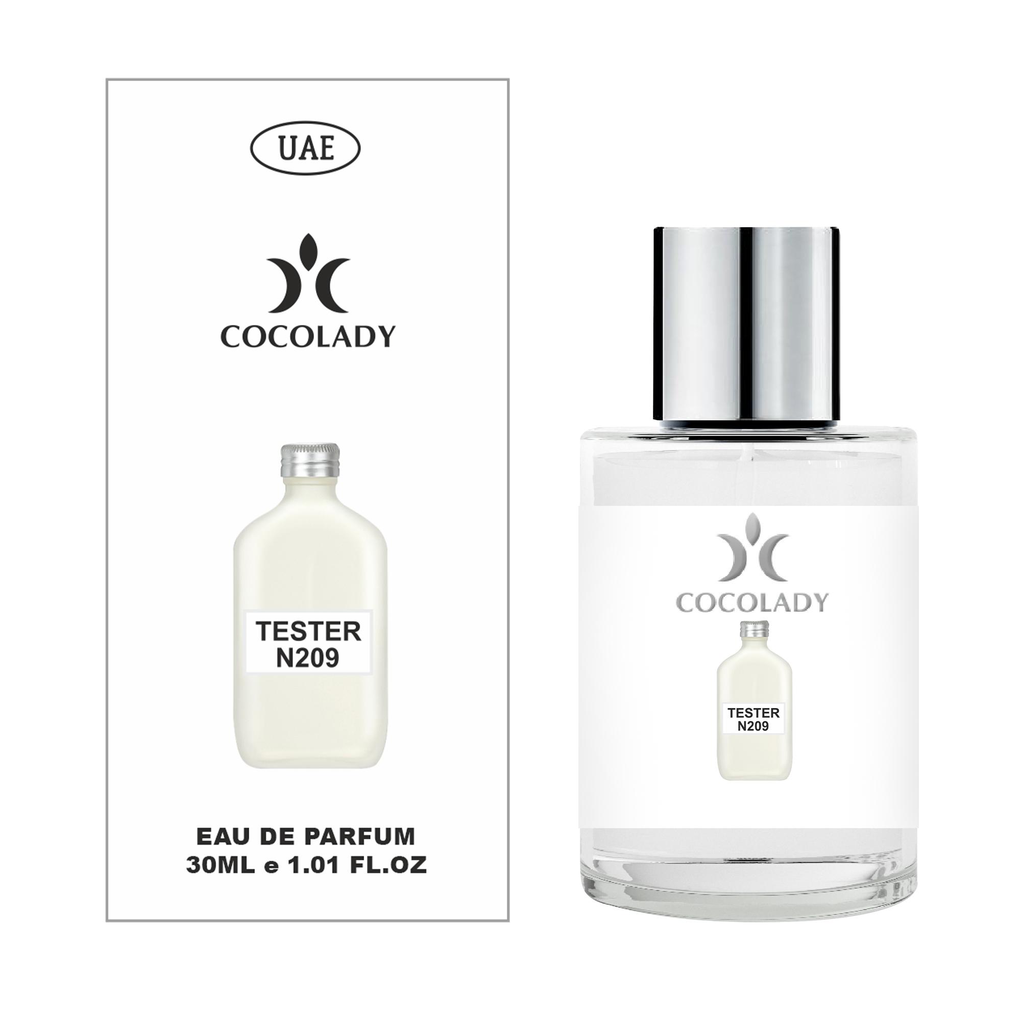 

Парфуми жіночі та чоловічі Аромат унісекс № 209 в списку 30 ml