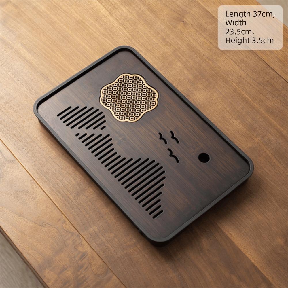 Tragbare Trockenbrühplattform mit Wasserspeicher Bambustablett Teetablett Teezeremonie