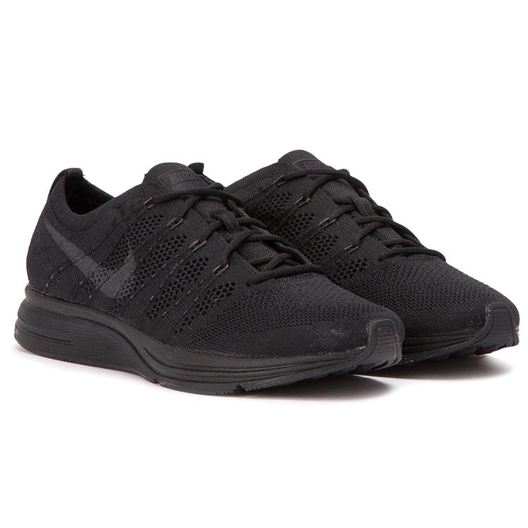 New Nike Flyknit Trainer Triple Black AH8396-004