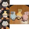 Giy Usaqi Winter Plush Doll With Faux Fur Collar For Kids Room Decor