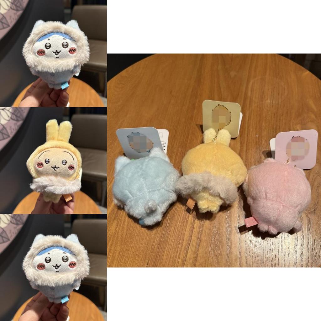 Giy Usaqi Winter Plush Doll With Faux Fur Collar For Kids Room Decor