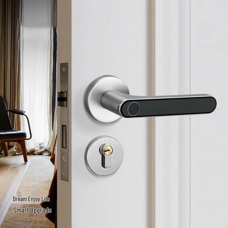 Smart Fingerprint Password Electronic Lock for Wooden Doors