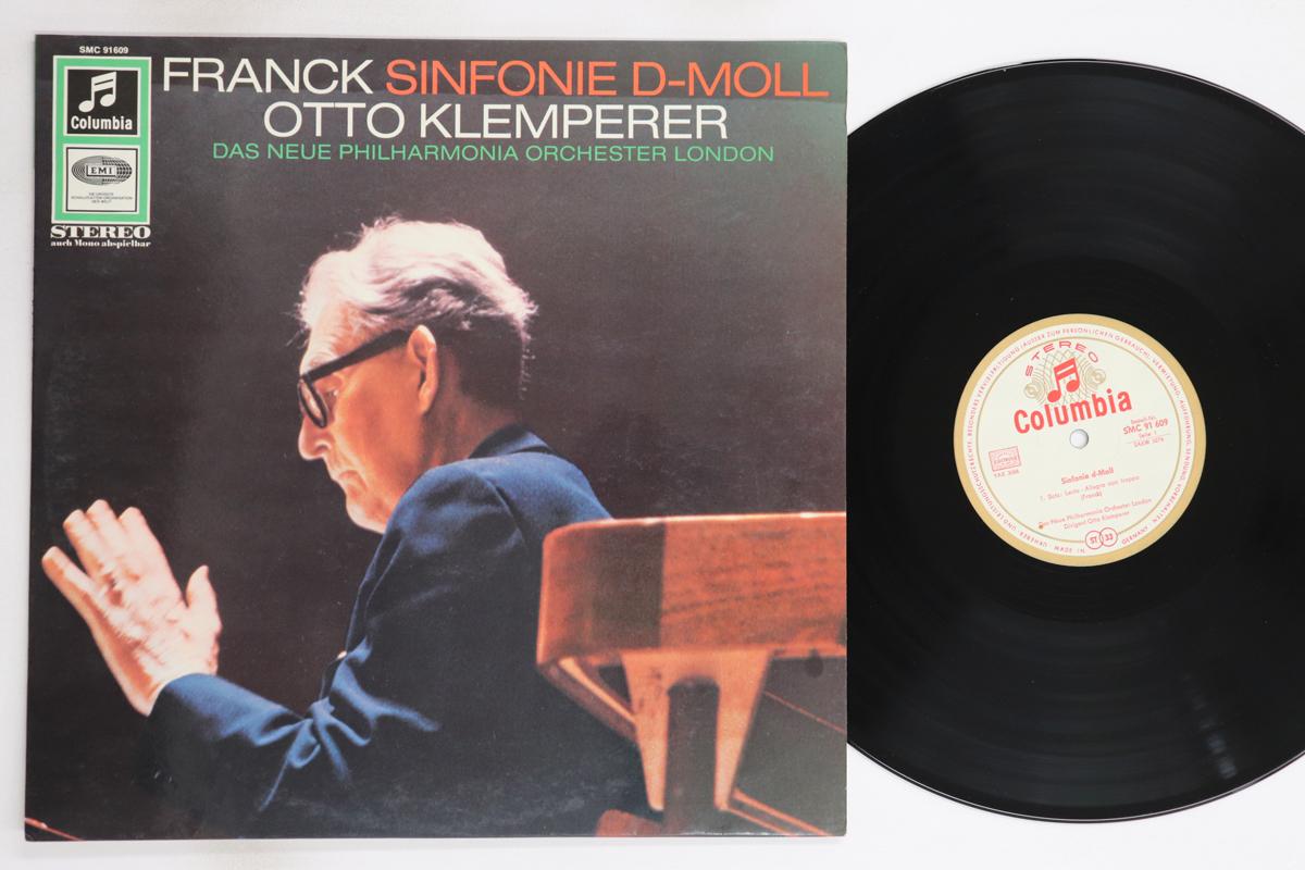 

LP Record OTTO KLEMPERER, NEUE PHILHARMONIA O - Franck Sinfonie D Moll SMC91609 COLUMBIA Germany Classical Used