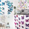 24/48pcs Butterfly Magnetic Refrigerator Sticker Simulation Wall House Living Room Kitchen Decoration DIY Magnet Supplies XJM