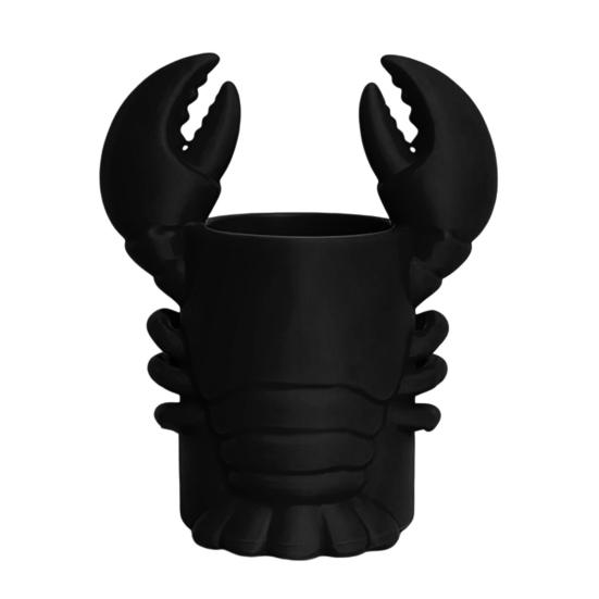 Lobster Pen Holder, Halloween Funny Sea Animal Pencil Stand, Creative Desk Organizer for Brushes Makeup Tools, Office Home Decor