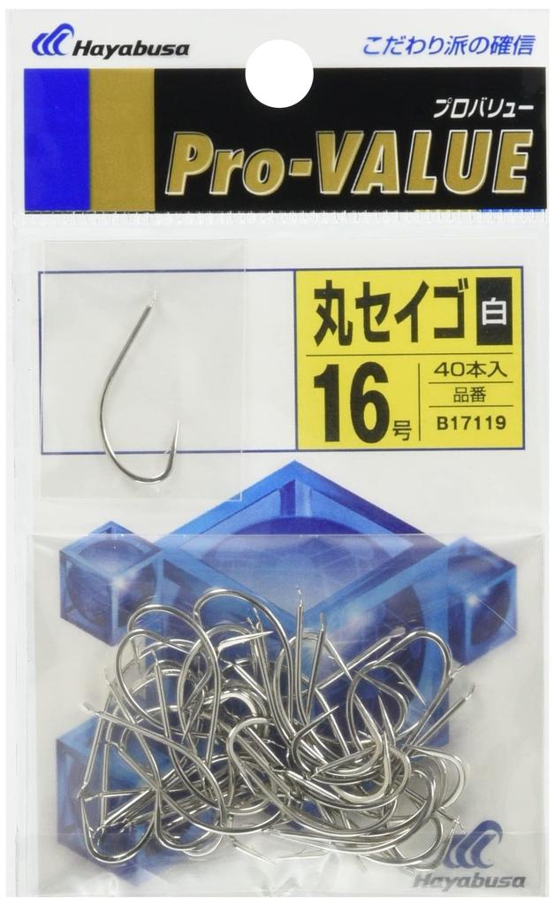 Hayabusa B17119 Pro Value Maru Seigo White No. 16