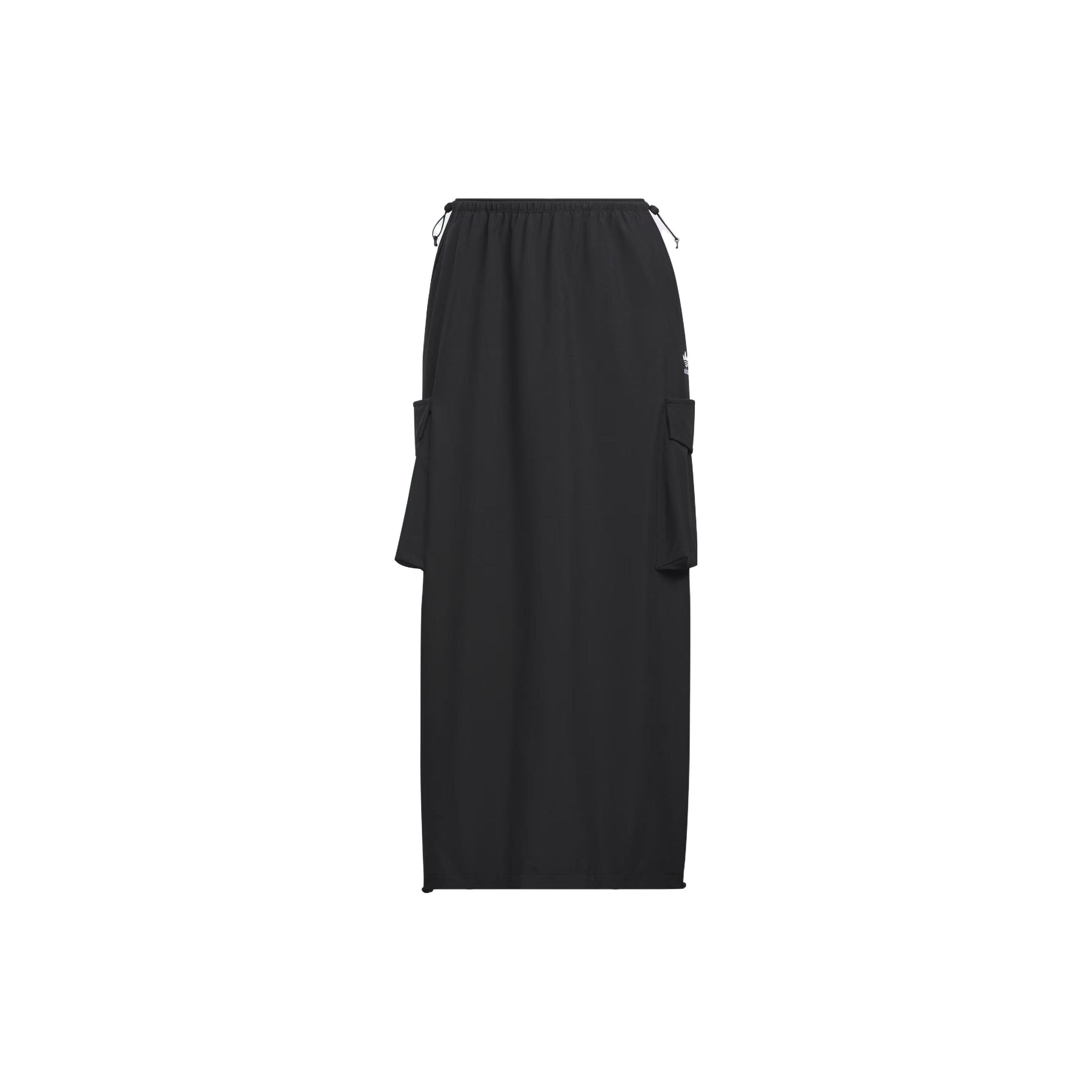 adidas Originals Cargo Maxi Skirt Black Women IY9493 XL