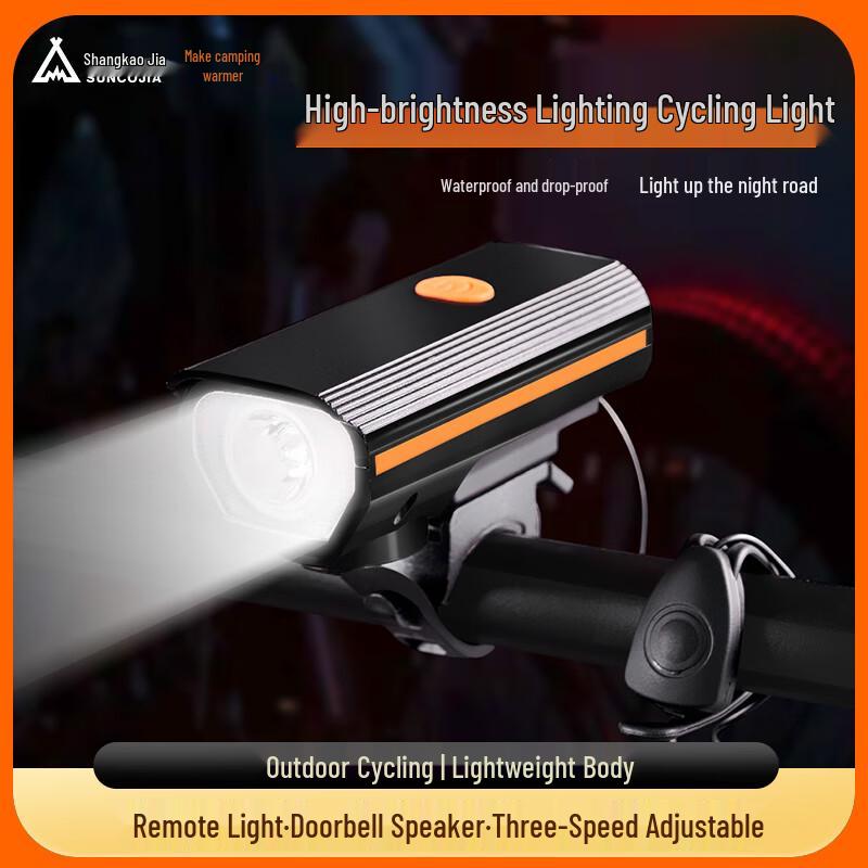 Suncojia USB Rechargeable Bicycle Headlight