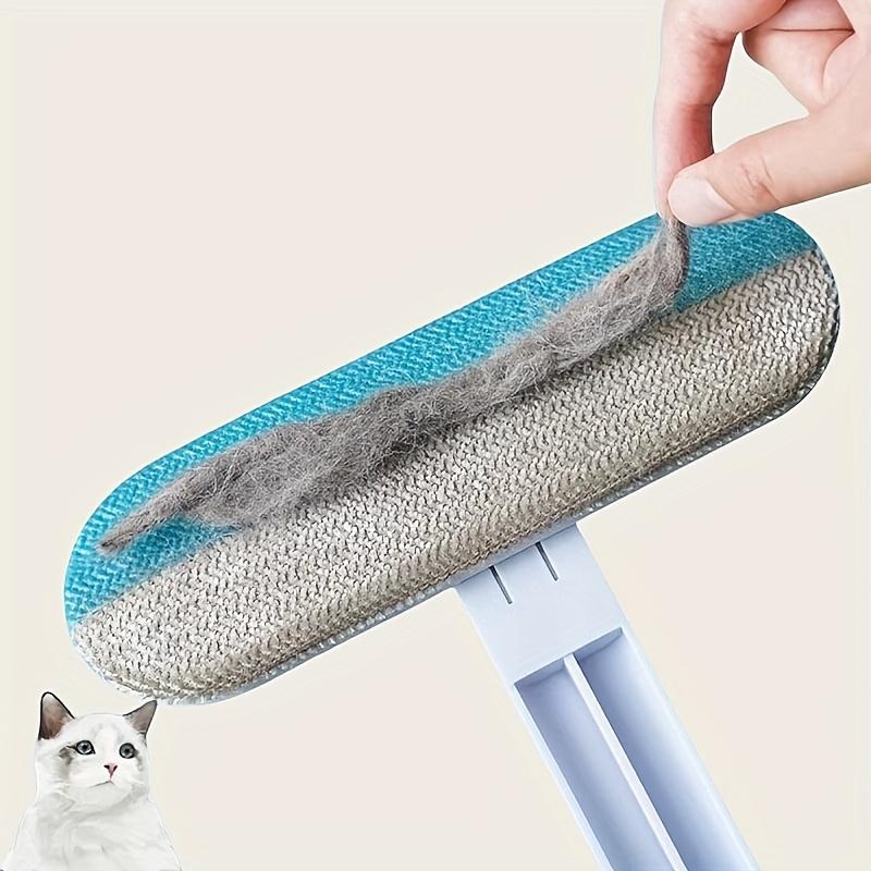 1 Stück Mehrzweck-Tierhaarentferner, Langlebige Nylon-Fusselrolle mit langem Griff – Geeignet für Katzen- und Hundehaare auf Betten und Sofas