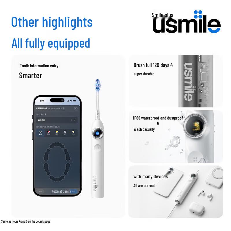 usmile Y30s Smart Sonic Electric Toothbrush