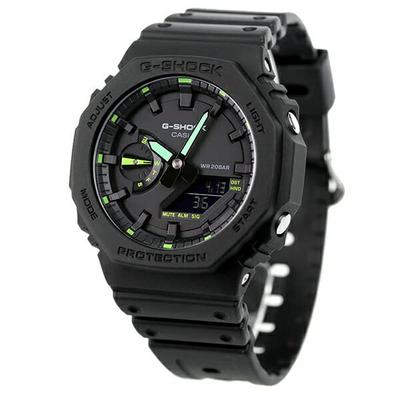 G-SHOCK Analog-Digital 2100 Series Black Quartz Men's Watch GA-2100-1A3DR