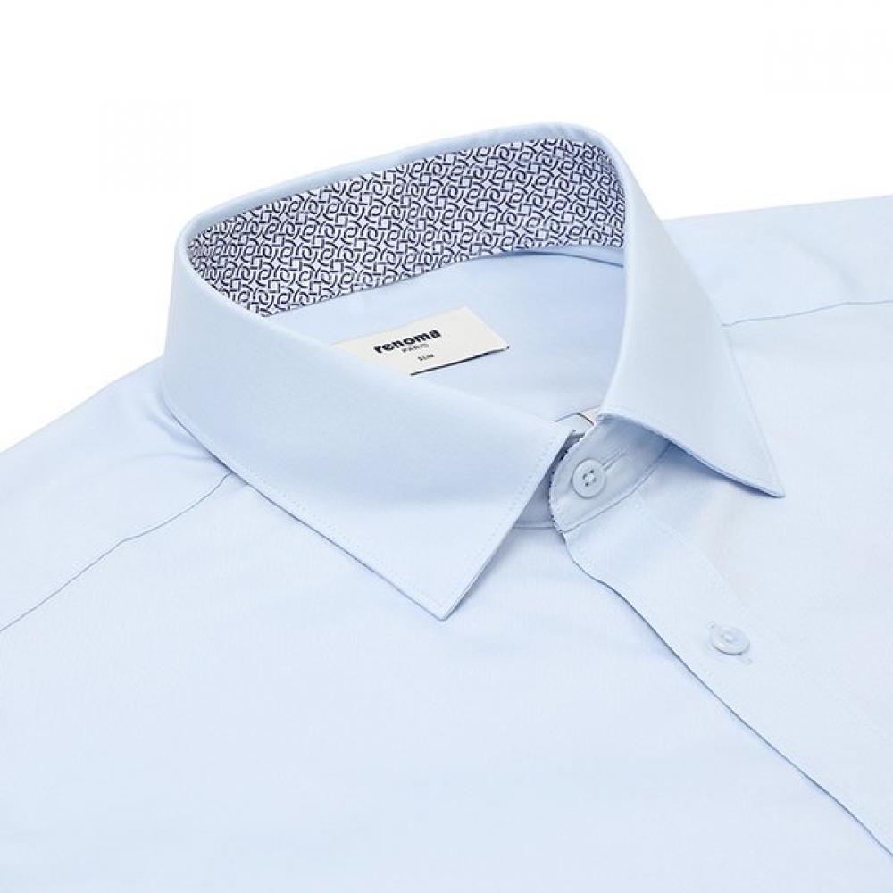 RENOMA 120s Twill Short Sleeve Slim Shirt Rzusl1111 Bu