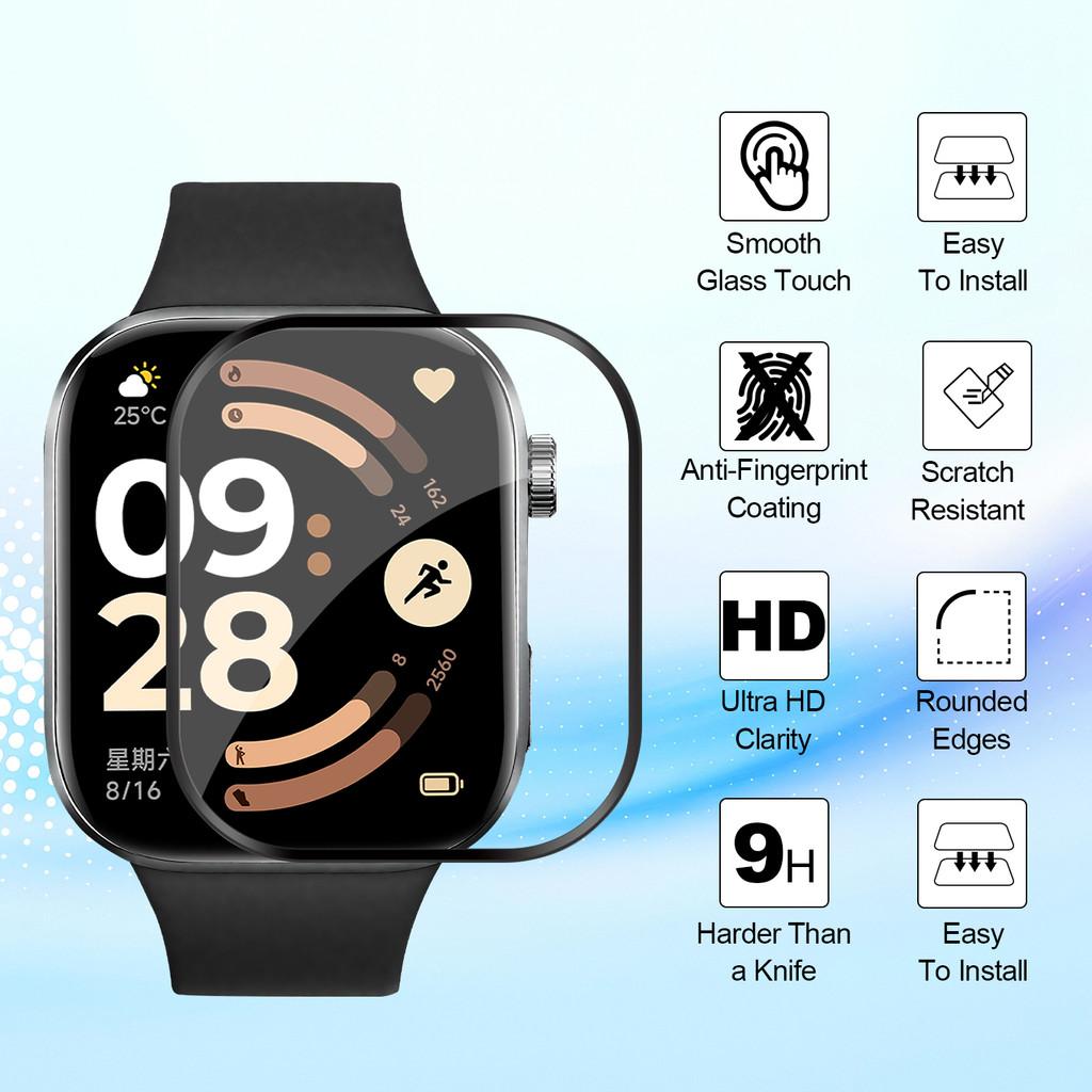 Screen Protector for Xiaomi Redmi Watch 6 Watch5 Ultra-HD Full Coverage Protective Film for Redmi Watch5 Active Lite