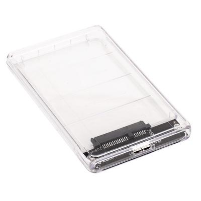 Przezroczysta obudowa zewnętrzna dysku twardego USB 3.0 2,5" SATA SSD
