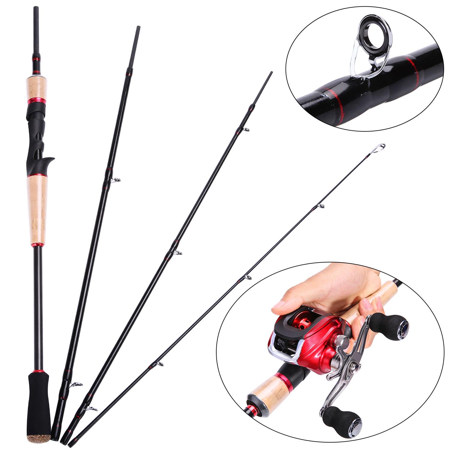 

Спиннинговая удочка Литейная удочка Легкая удочка из углеродного волокна Удочка средней мощности для окуня casting rod 2.1m