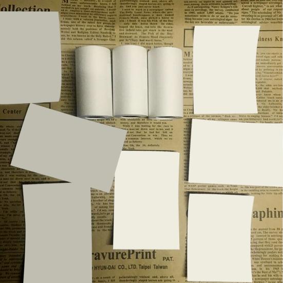 57x30mm Waterproof Thermal Printing Paper for Paperang Photo Printer POS Machine