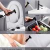 Black Stainless Steel Handheld Bidet Sprayer Set for Toilet Premium Pressurized Bathroom Shower Head with Spring Hose & Valve