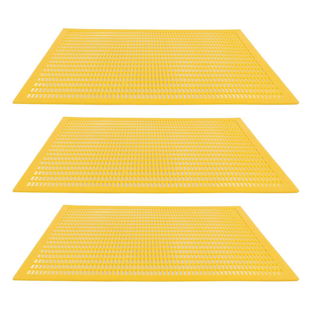 3pcs Plastic Bee Queen Protect Excluder Trapping Grid Net Tool Beekeeping Separated Bee Queen Board