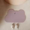 Simple and Interesting Bathroom Carpet Super Absorbent Non-slip Special-shaped Mat Soft Diatom Mud Home Decoration Foot Mat
