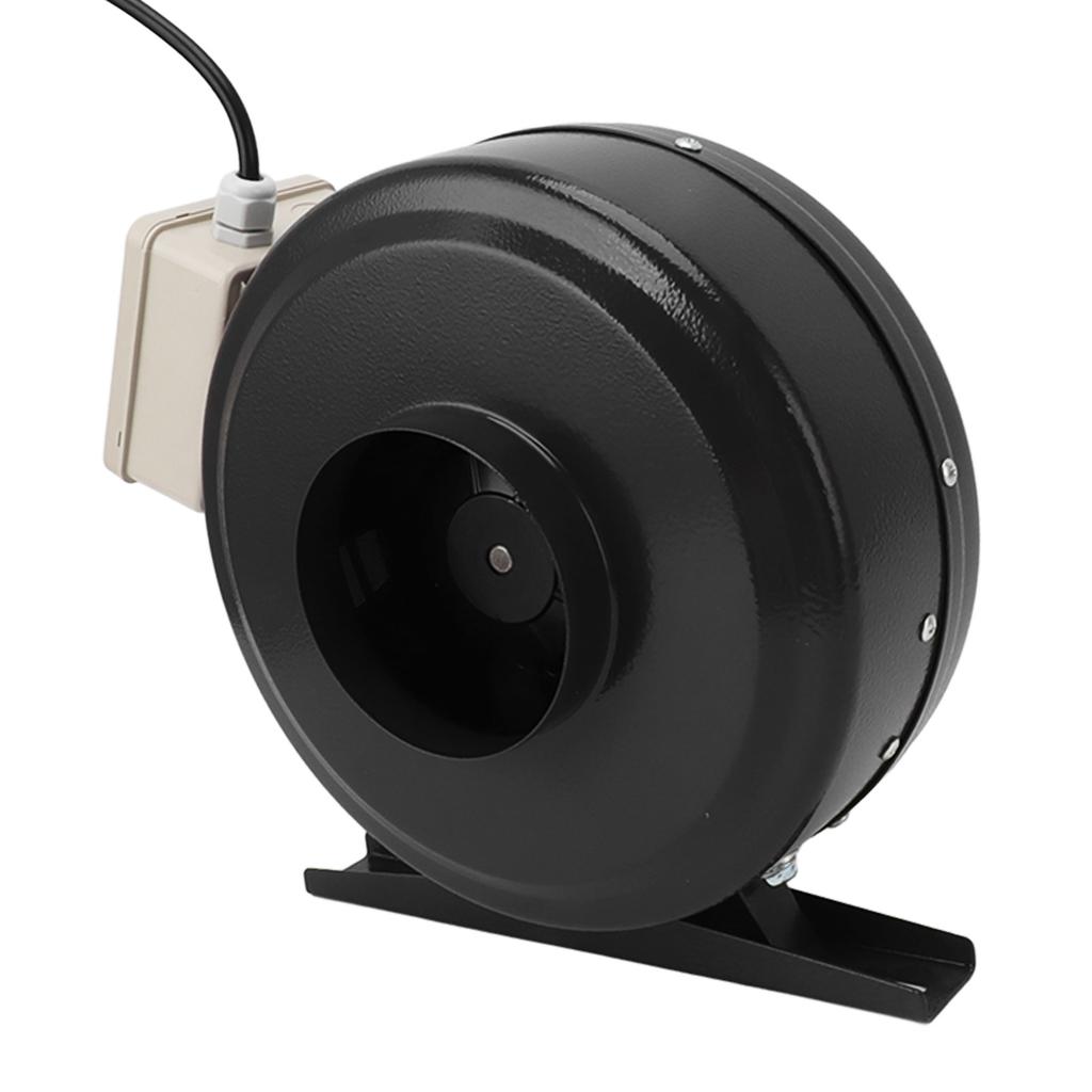 Inline Duct Ventilation Fan 2575 RPM Air Circulation Vent Blower for Hydroponics Grow Tent US Plug