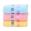 3 Pcs Absorbent Bath Towel Soft Face Towel for Home Striped Pattern Towel Set Soft Hand Towel Bath Towel Quick Drying Towels