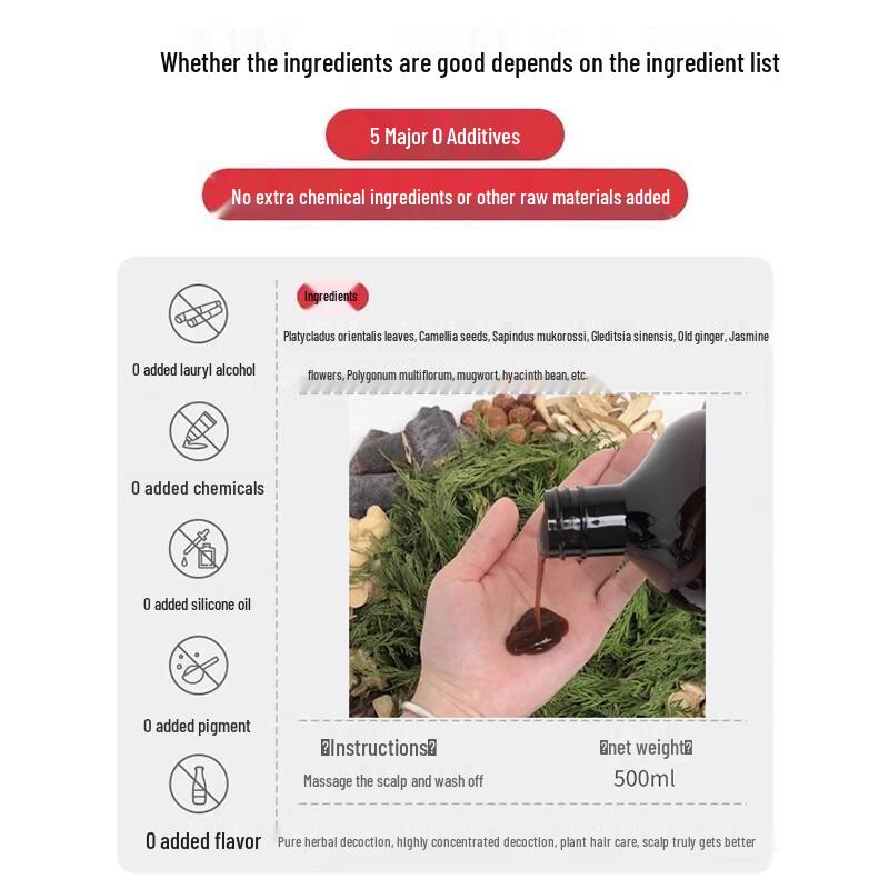 Meizidi Professional Scalp & Hair Treatment Shampoo