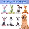 Popular Pet Dog Voice Toys Puppies Grinding Teeth  Toys Smart Interactive Companionship Unzipped Pet Animals Toys