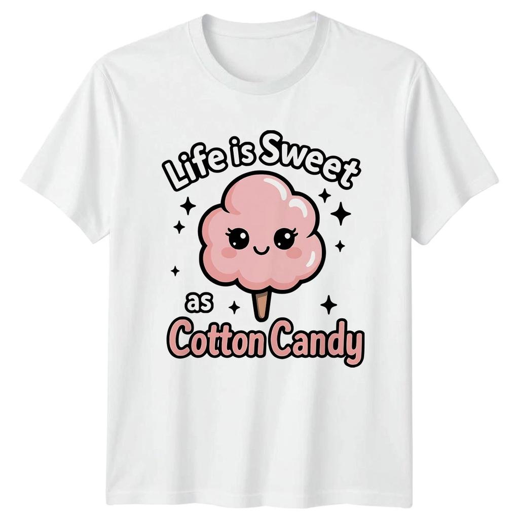 Life Is Sweet As Cotton T-Shirt Cotton Candy