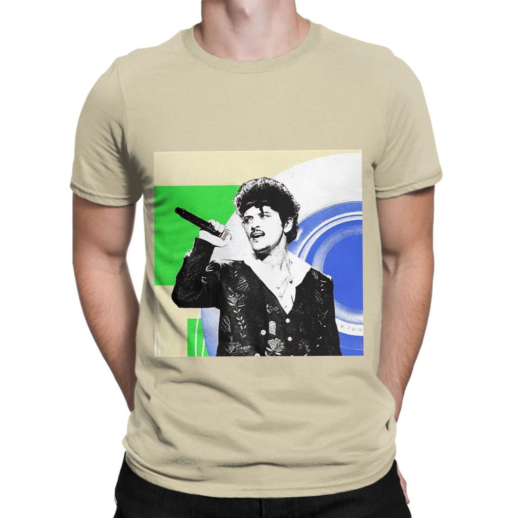 Bruno Mars Concert Poster Funny 100 Cotton TShirt Bruno Mars Tees Tops For Unisex