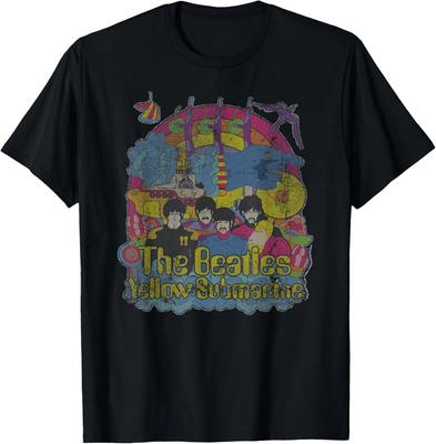 The Beatles - T-shirt Beatles 'Yellow Submarine Bursting'