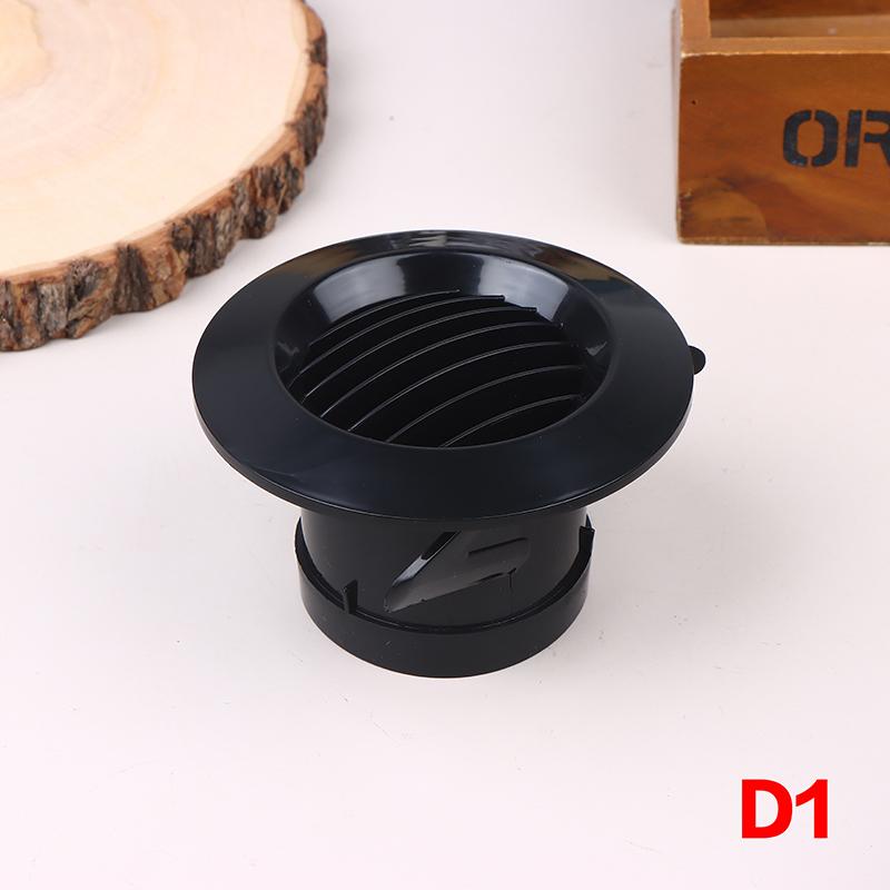 4 Shapes Availables 75/100/125Mm Round Ducting Ventilation Cover Air Vent Extract Valve Grille Air Circulation Vents Cover