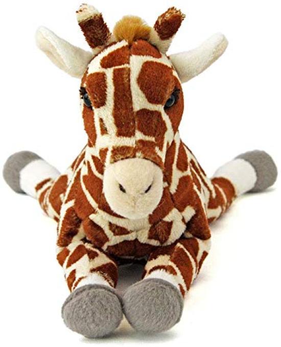 Carolata Giraffe Plush Toy Realistic Animal Toy Doll Gift Present Birthday Christmas Present (Nestling Series/Soft Touch) (Twice Tested) /