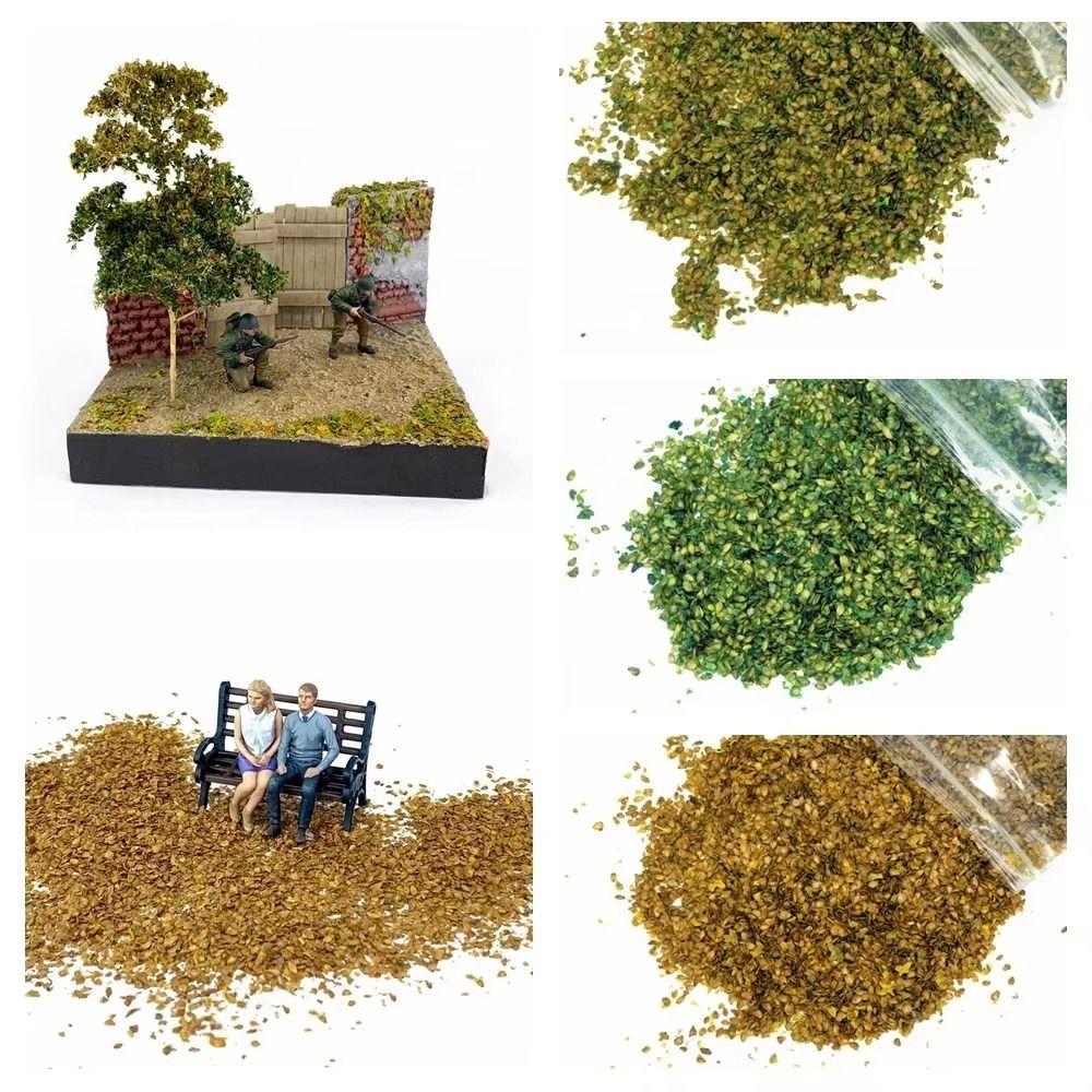 

Layout Scene Micro Landscape Leaves Static Model DIY Miniature Leaf Sand Table жовтий