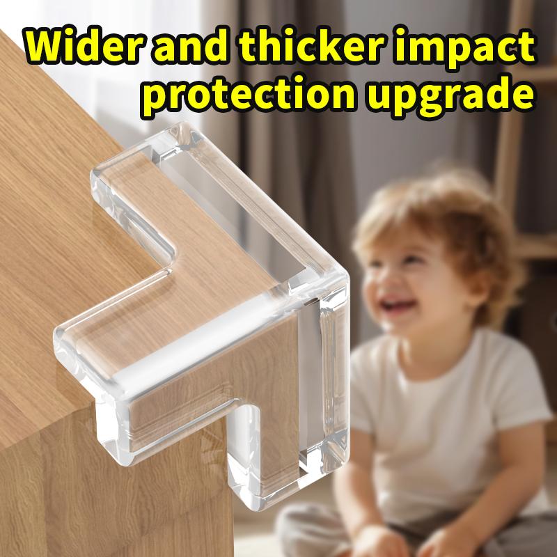 

AntiCollision Corner Guard Children S Table Edge Furniture Coffee Table Glass Transparent Protector Silicone Soft High Elastic