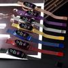 New LED Student Electronic Watch Innovative Colorful Waterproof Milan with Alloy Touch Screen LED Bracelet Watch