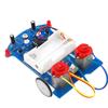D2-5 Intelligent Cart DIY Kits Auto Trace Patrol Cart DIY Soldering Practice Kit Intelligent Tracking Line Car Kit