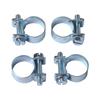 30Pieces Multiple Size Pipe Clamp Set for Liquid Transfer Systems 9/16Inch 5/8Inch Stainlesses Steel Hose Fasteners