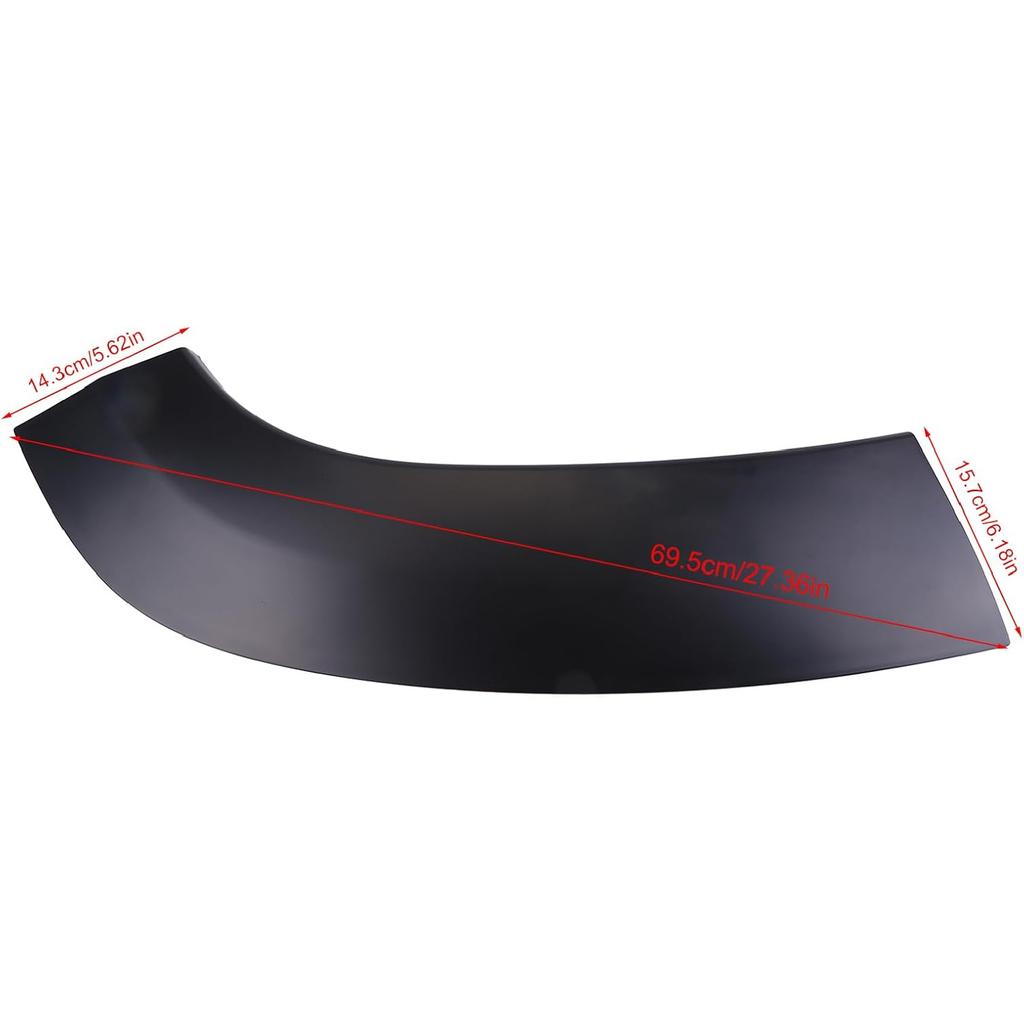 Rear Left Fender Flare Compatible for Jeep GrandCherokee 2017-2021 Car Wheel Mudguard Flare Molding Rear Left Side 1PC83TZZAG Wheel Arch Molding Trim