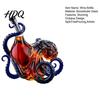 Tentacle Wine Bottle Design Octopus-Shaped Glass Decanter 3D Artistic Borosilicate for Whiskey Soda Sculpted 350ml Decorative Liquid Bottle Unique