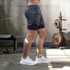Men's 2-in-1 Quick-Dry Fitness Shorts for Gym and Running