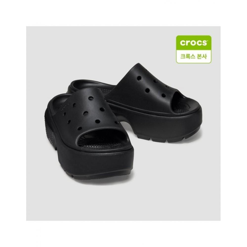 

Crocs Unisex Stomp Slide 209346 001 001 black/M4W6