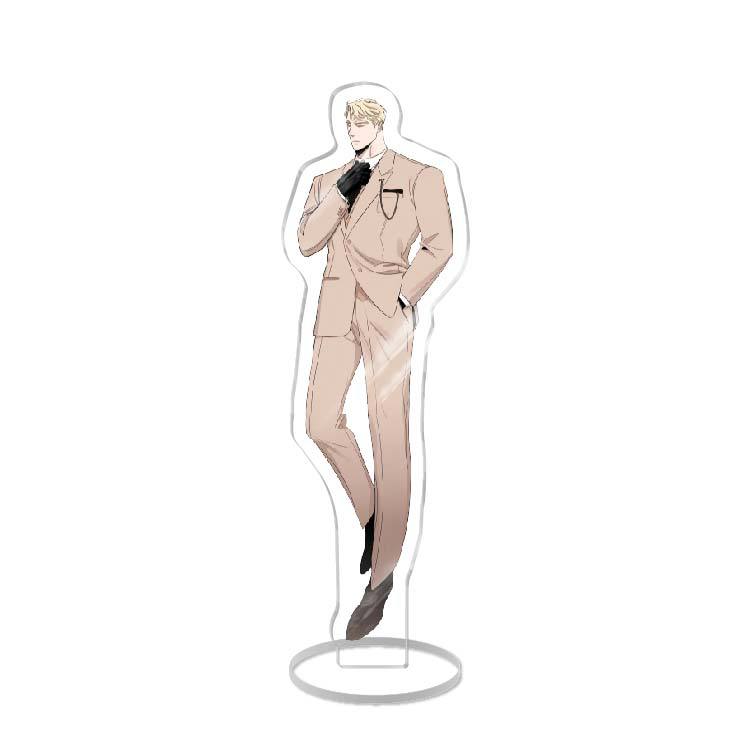 Roses And Champagne Korean Anime Peripherals Zheng Yiyuan Acrylic Stands Collectible Desk Ornaments Creative Birthday Gifts Toy
