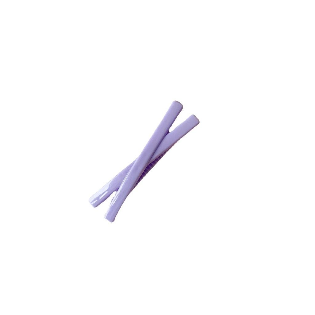 Korean Colorful Hair Clips: Children's Cross Clips & Candy Color DIY Hairpins