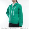 Champion Long Sleeve Techweave Script Logo 3LS Zip Hooded Sweatshirt Women's Water-Repellent WRAP-AIR (Green, CW-YG101)
