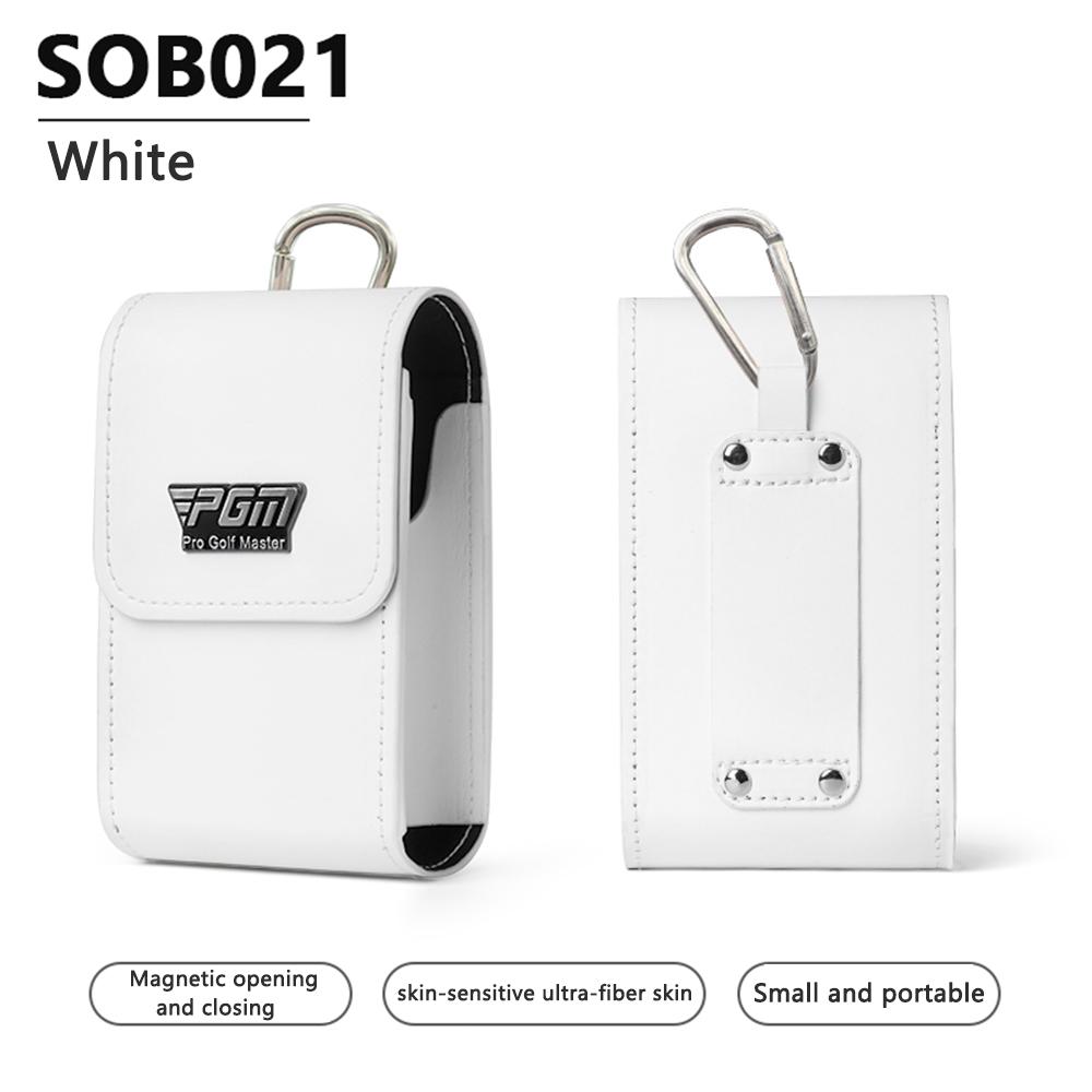

Golf Rangefinder Shell Case,Portable Magnetic Golf Rangefinder Case Universal Range Finder Carry Bag белый