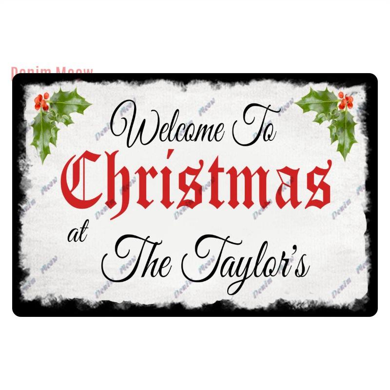 Retro Merry Christmas Metal Wall Decor, Vintage Christmas Bakery Metal Sign, for Gift  Bar Club Cafe, Room Decoration, WY299